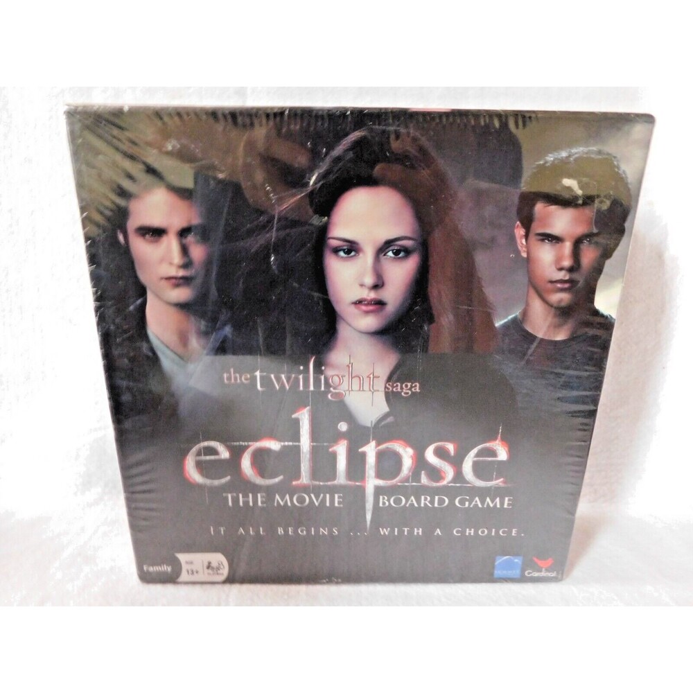 The Twilight Saga Eclipse The Movie Board Game Factory Sealed, Cardinal 2010